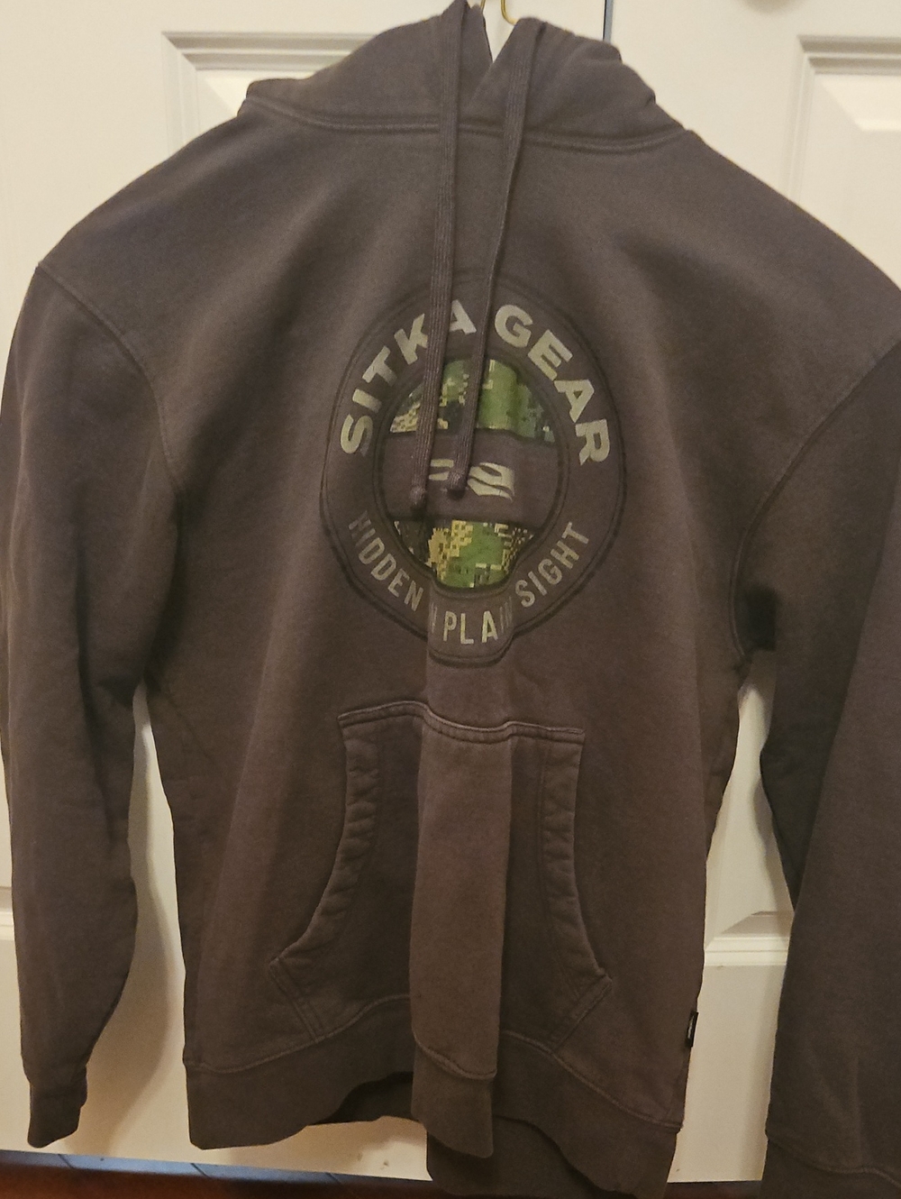Sitka Gear Men's Dark Gray Logo Hoodie - Dark Gray